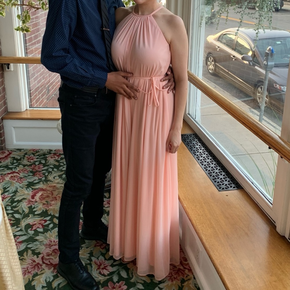 Bridesmaid or Prom Grecian style Dress